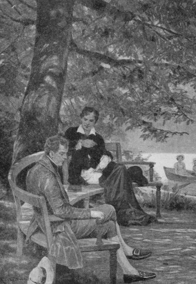 Questa era fama, disse Lord Byron, mentre sentivano una delle melodie di Tom Moore cantata da una barca da Richard Caton II Woodville